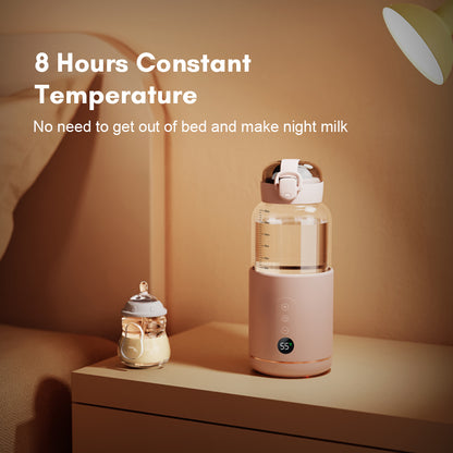 MOMS MOTION™ Portable baby bottle, water and milk warmer