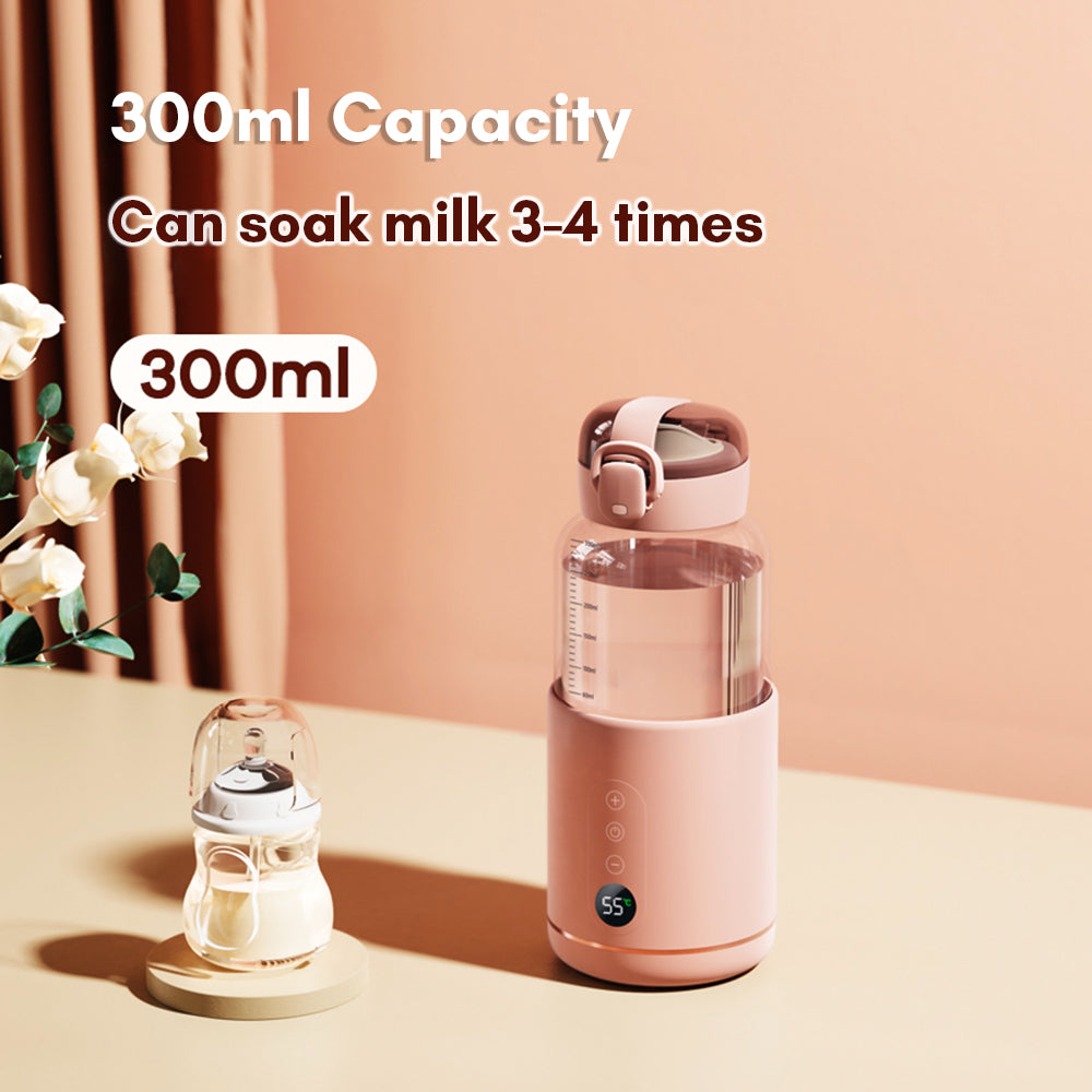 MOMS MOTION™ Portable baby bottle, water and milk warmer